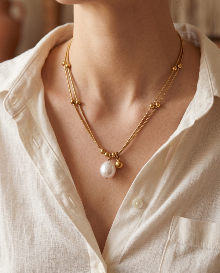 Olivia Sydney - Double Harmony Necklace