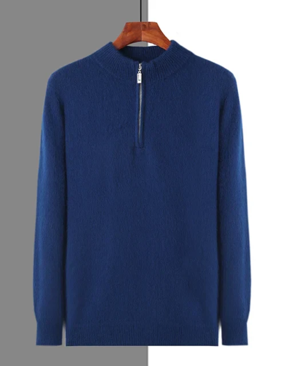 Olivia Sydney - Cashmere Zip-Up Coat