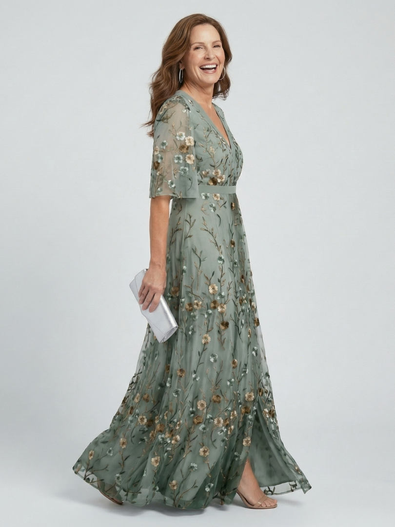 Olivia Sydney - Floral Flowing Maxi Dress