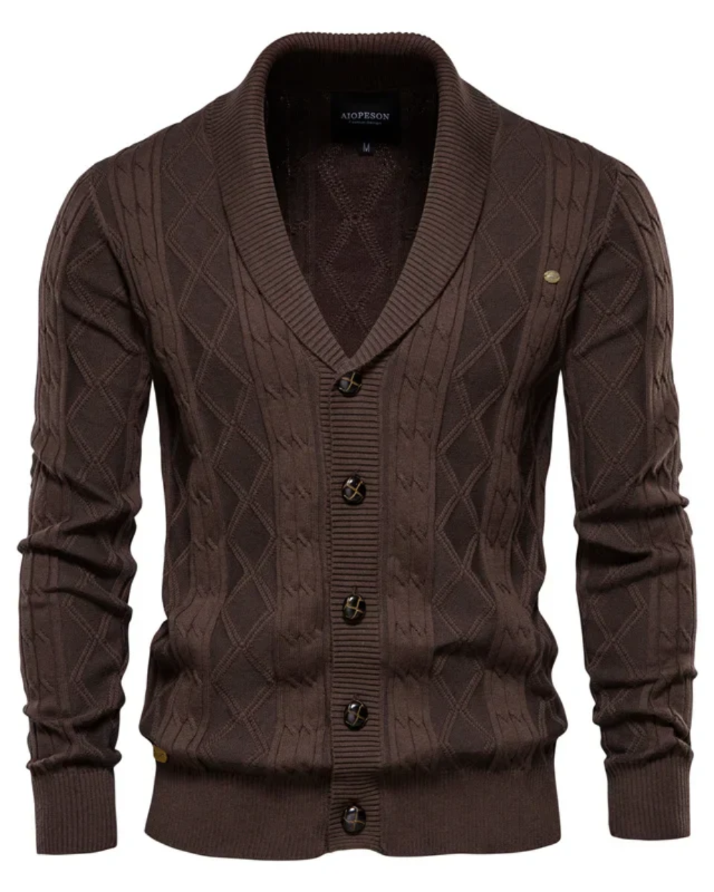 Olivia Sydney - Luxury Wool Coat for Men with Buttons