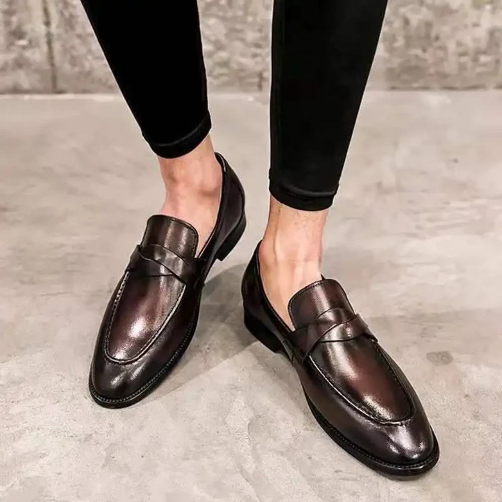 Olivia Sydney - Chic Leather Loafers