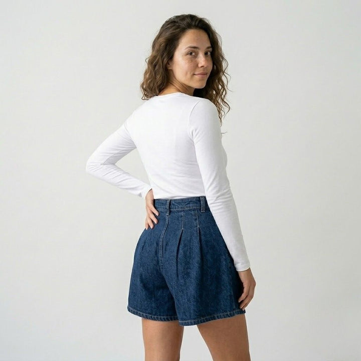 Olivia Sydney - High-Waisted Wide Cut Shorts for Everyday Comfort