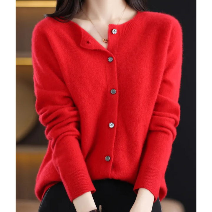 Olivia Sydney - Women's Merino Wool Round Neck Sweater