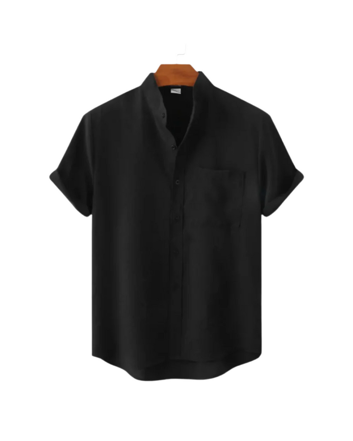 Olivia Sydney - Short Sleeve Linen Shirt