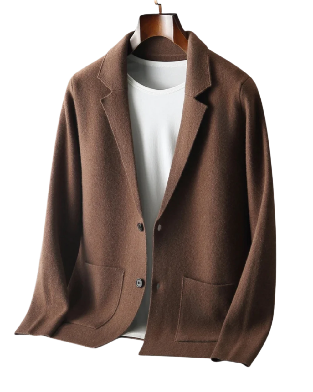 Olivia Sydney - Cashmere Coat with Bacchus Buttons