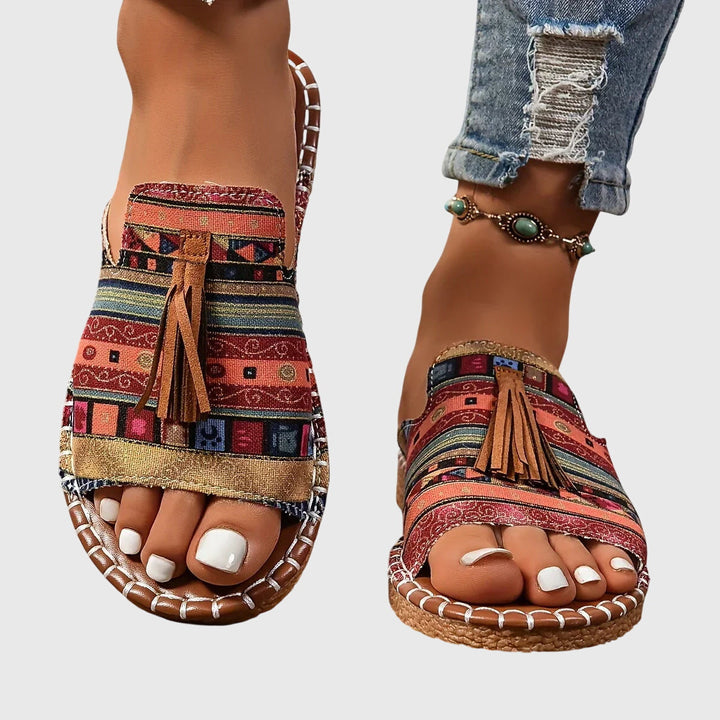 Olivia Sydney - Elegant Comfortable Orthopedic Sandal by the Seaside