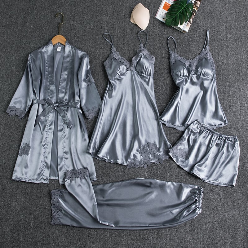 Olivia Sydney - 5-Piece Pajama Set