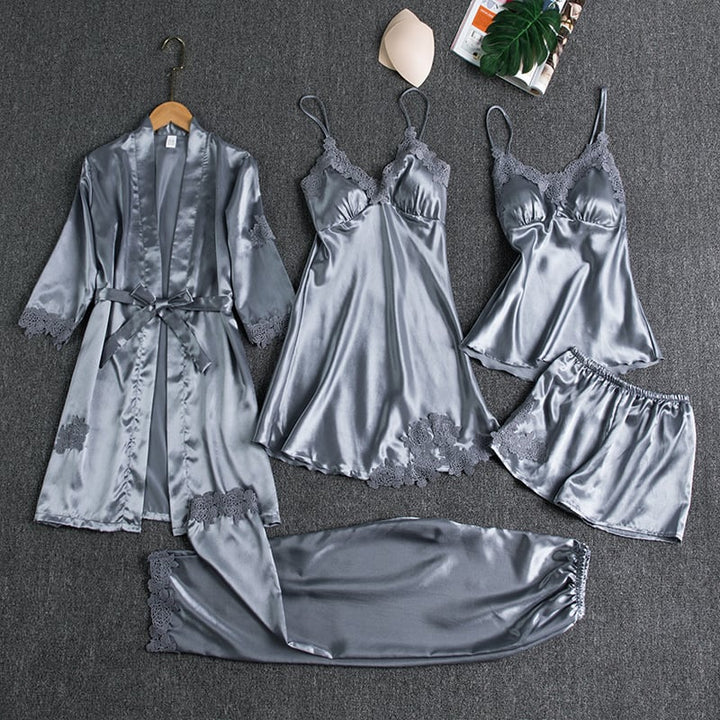 Olivia Sydney - 5-Piece Pajama Set