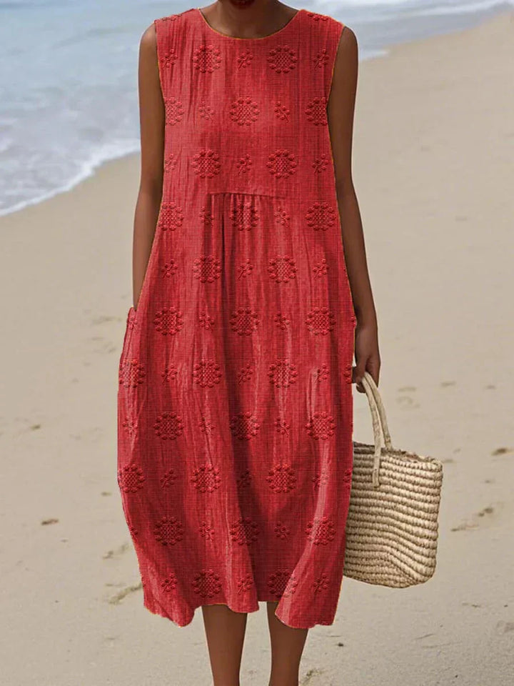 Olivia Sydney - Sleeveless Cotton Dress
