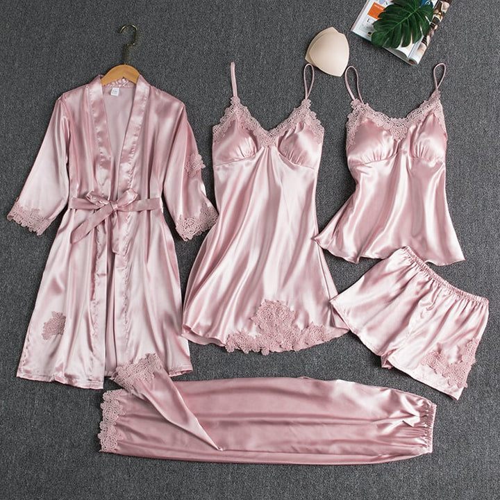 Olivia Sydney - 5-Piece Pajama Set
