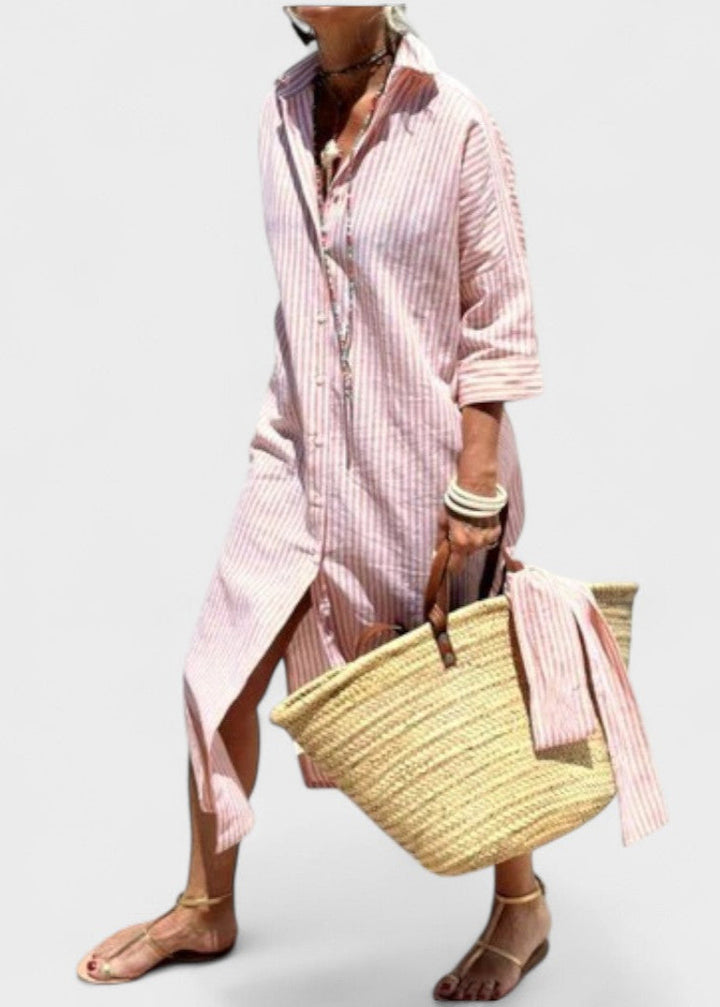 Olivia Sydney - Classic Striped Shirt
