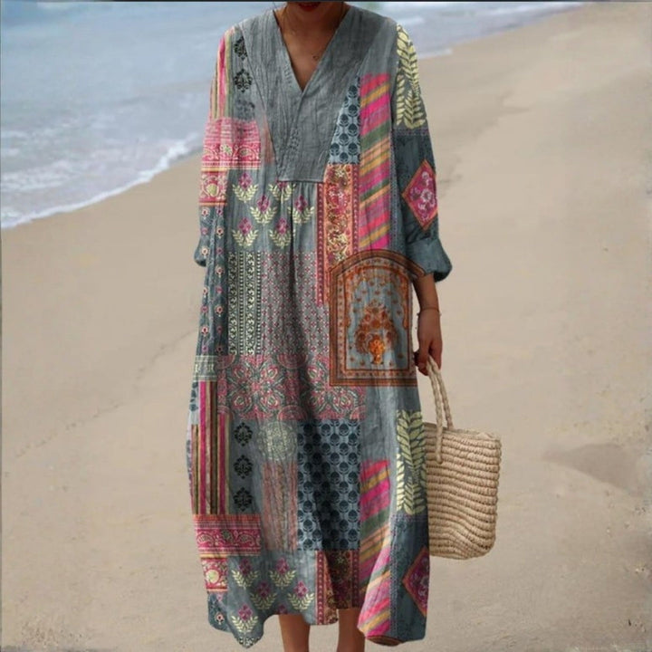 Olivia Sydney - Bohemian Patchwork Dress