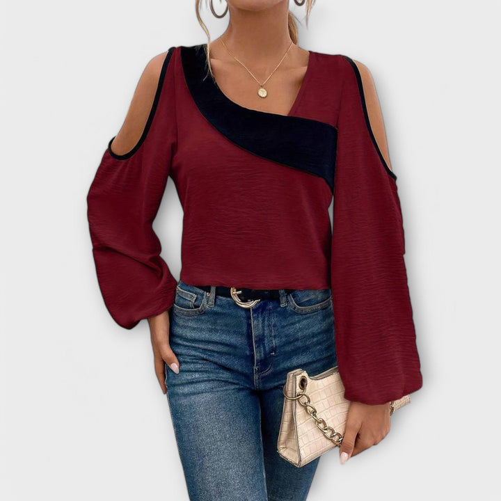 Olivia Sydney - Square Neckline Blouse