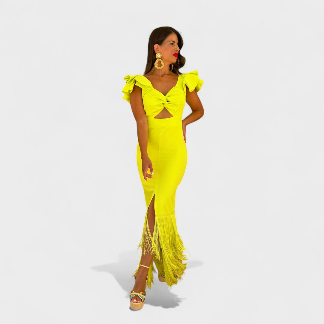 Olivia Sydney - Neon Flamenco Dress