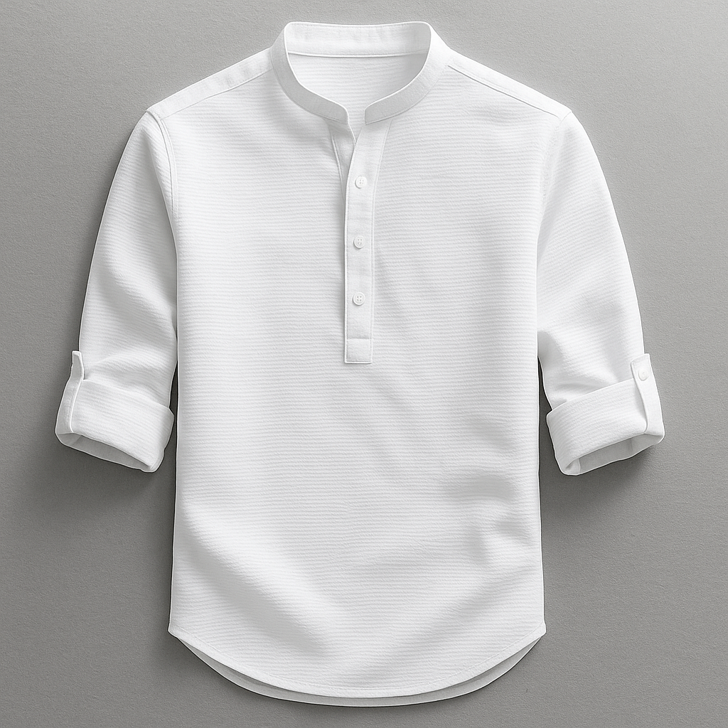 Olivia Sydney - Casual Henley Polo