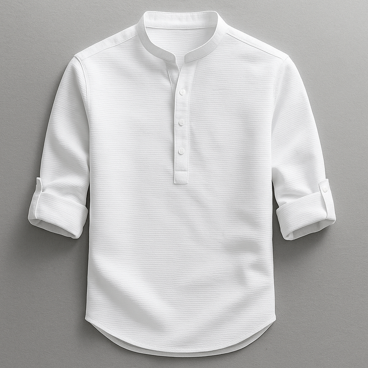 Olivia Sydney - Casual Henley Polo