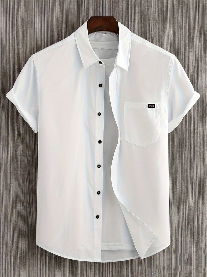 Olivia Sydney - Casual Short Sleeve Cotton Shirt