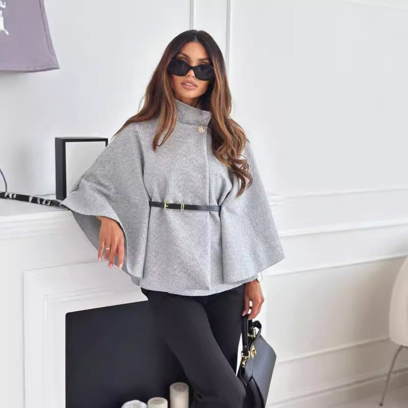 Olivia Sydney - Chic Butterfly Jacket with Belt