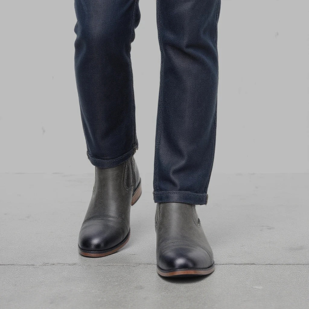 Olivia Sydney - Leather Chelsea Boots
