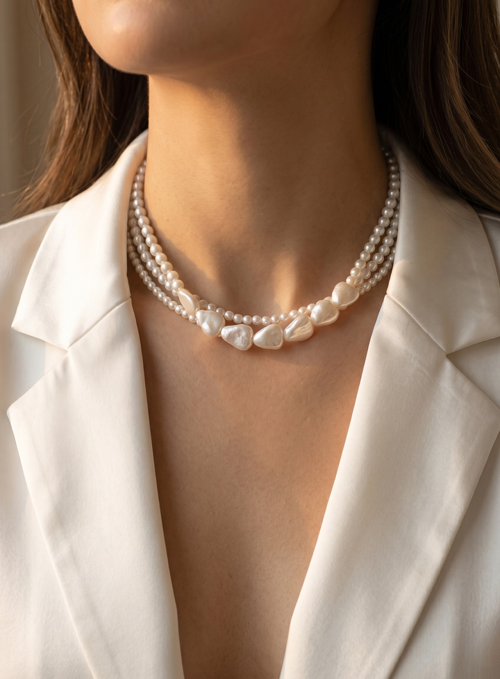 Olivia Sydney - Pearl Necklace
