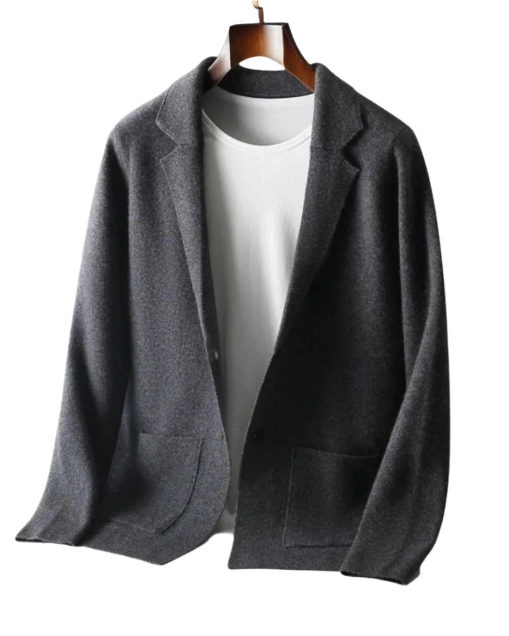 Olivia Sydney - Cashmere Coat with Bacchus Buttons