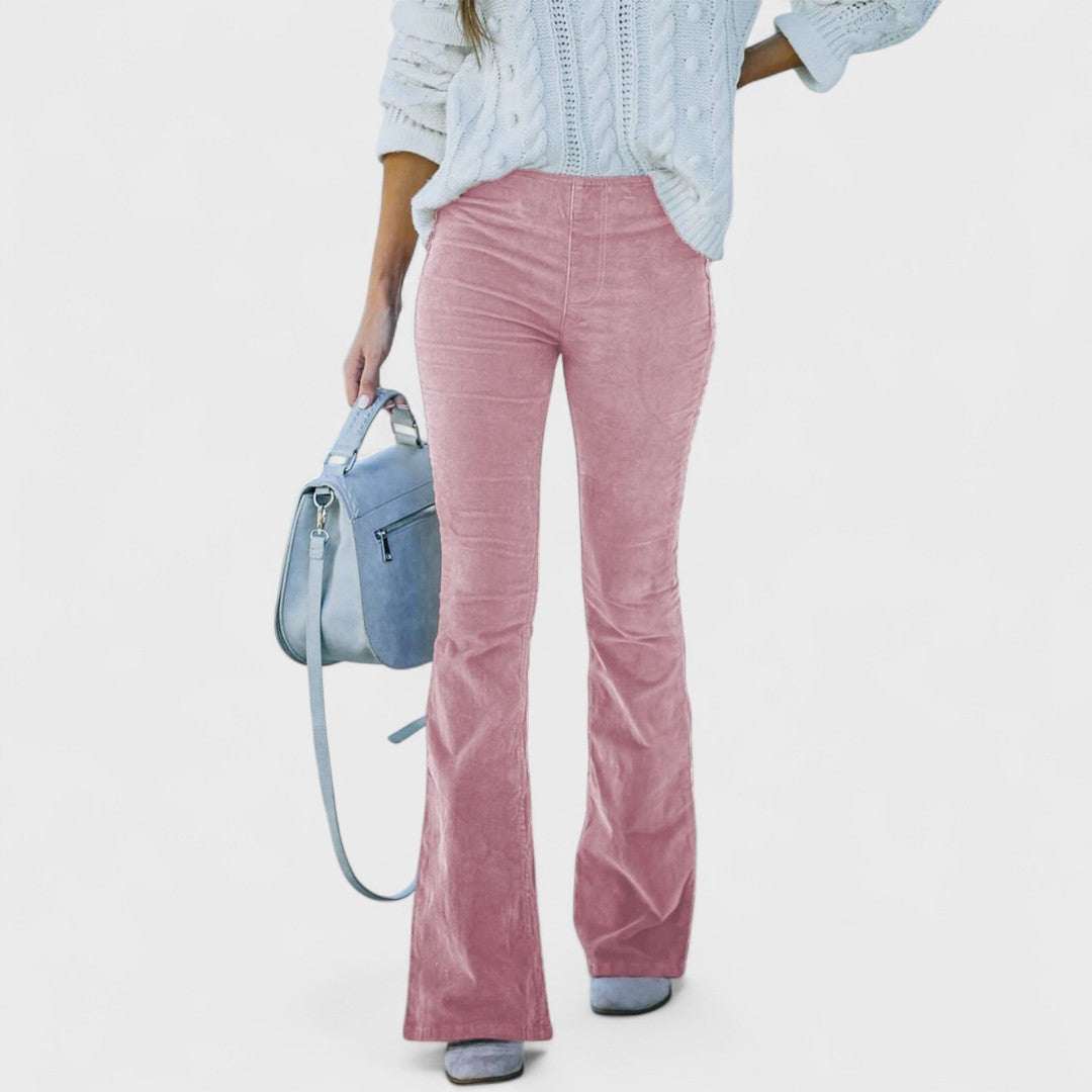 Olivia Sydney - Flared Corduroy Pants