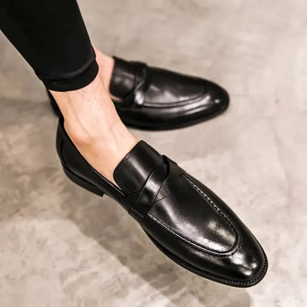 Olivia Sydney - Chic Leather Loafers