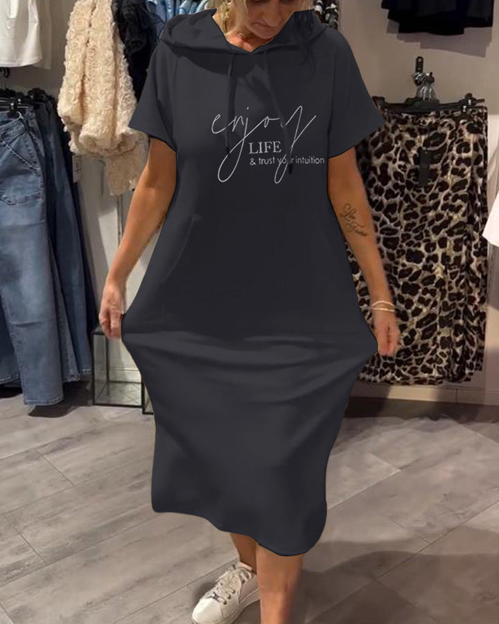 Olivia Sydney - Casual Hoodie Dress