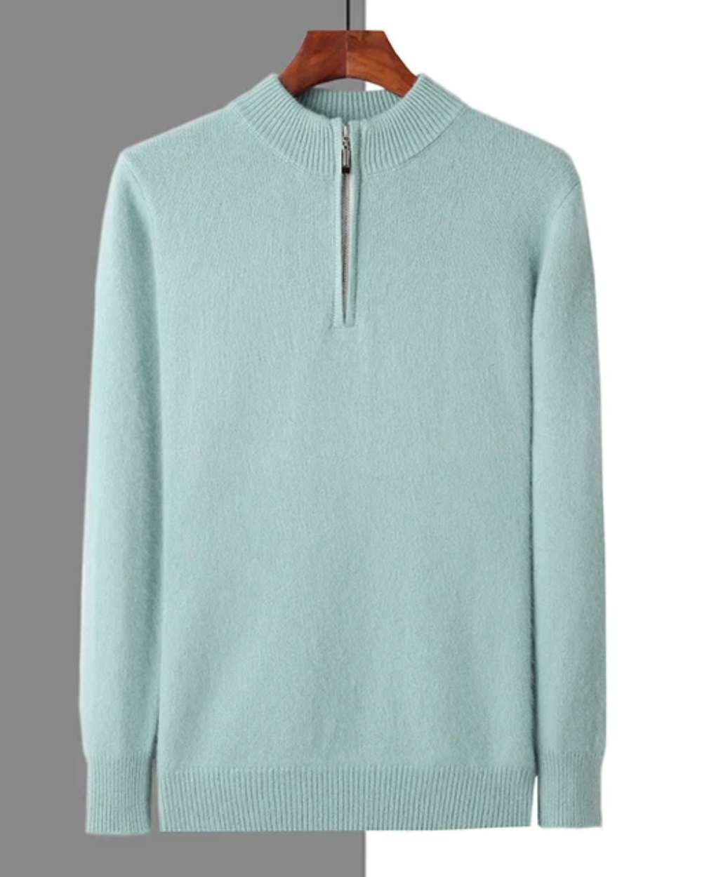 Olivia Sydney - Cashmere Zip-Up Coat