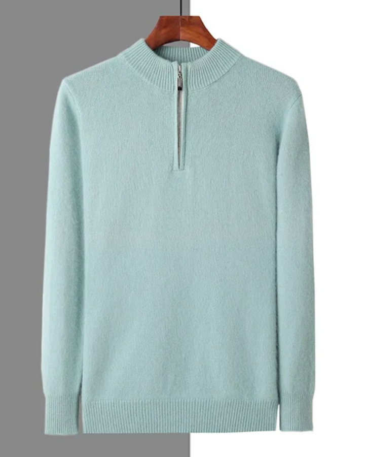 Olivia Sydney - Cashmere Zip-Up Coat
