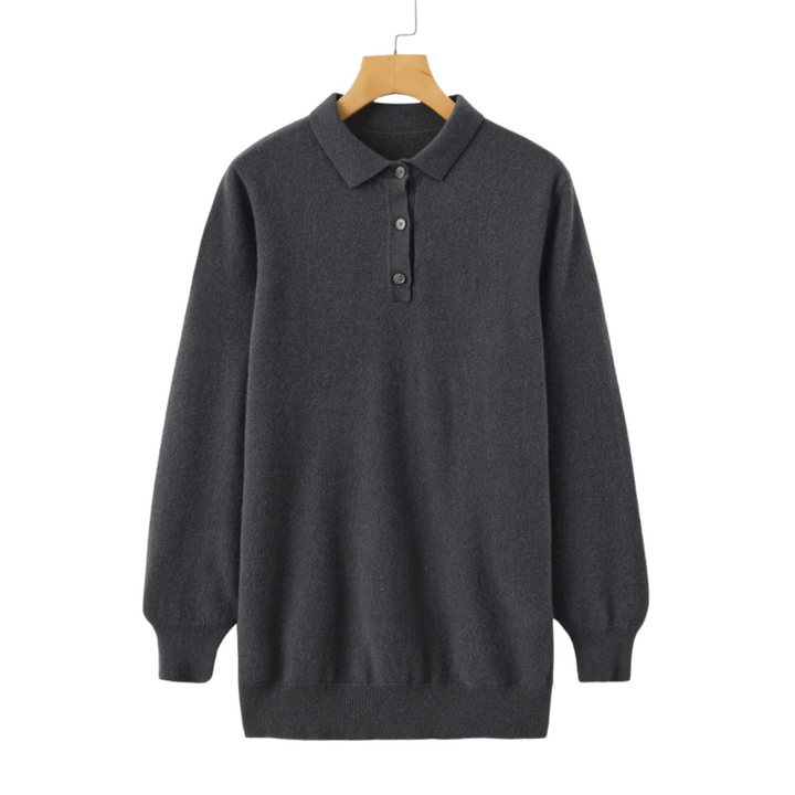 Olivia Sydney - Cashmere Polo Shirt
