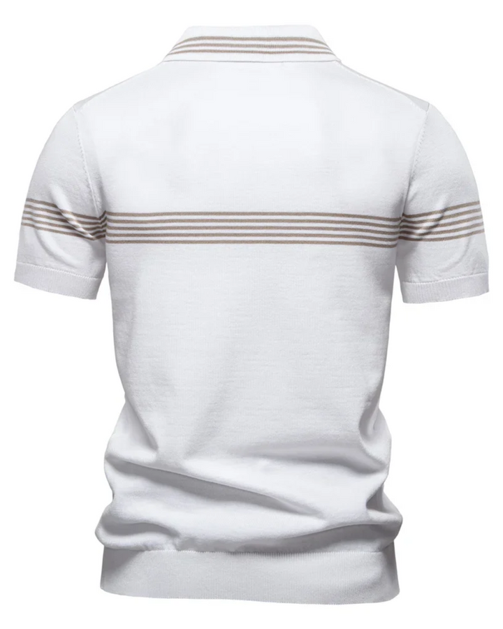 Olivia Sydney - Striped Polo Shirt