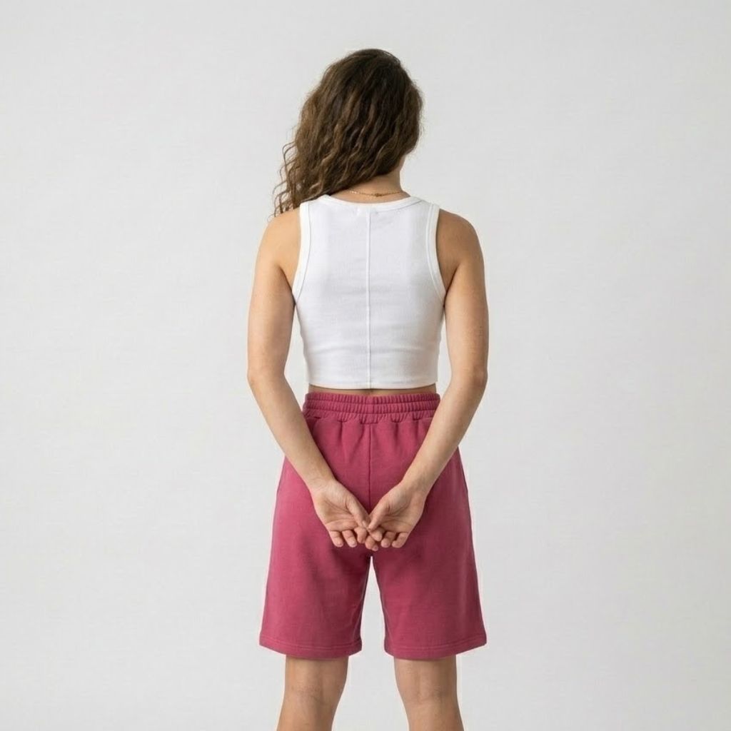 Olivia Sydney - Relaxed Fit Wide Leg Shorts with Elastic Waist