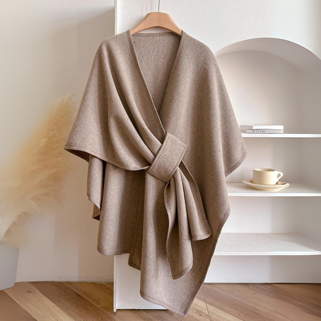 Olivia Sydney - The Draped Shawl in Luxury Polar
