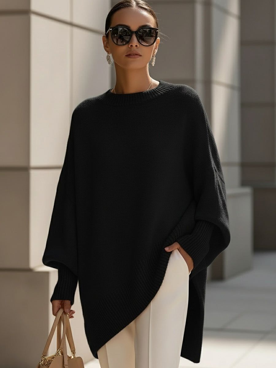 Olivia Sydney - Oversized Poncho Sweater