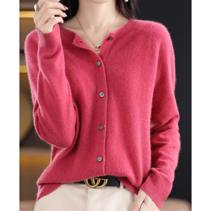 Olivia Sydney - Women's Merino Wool Round Neck Sweater