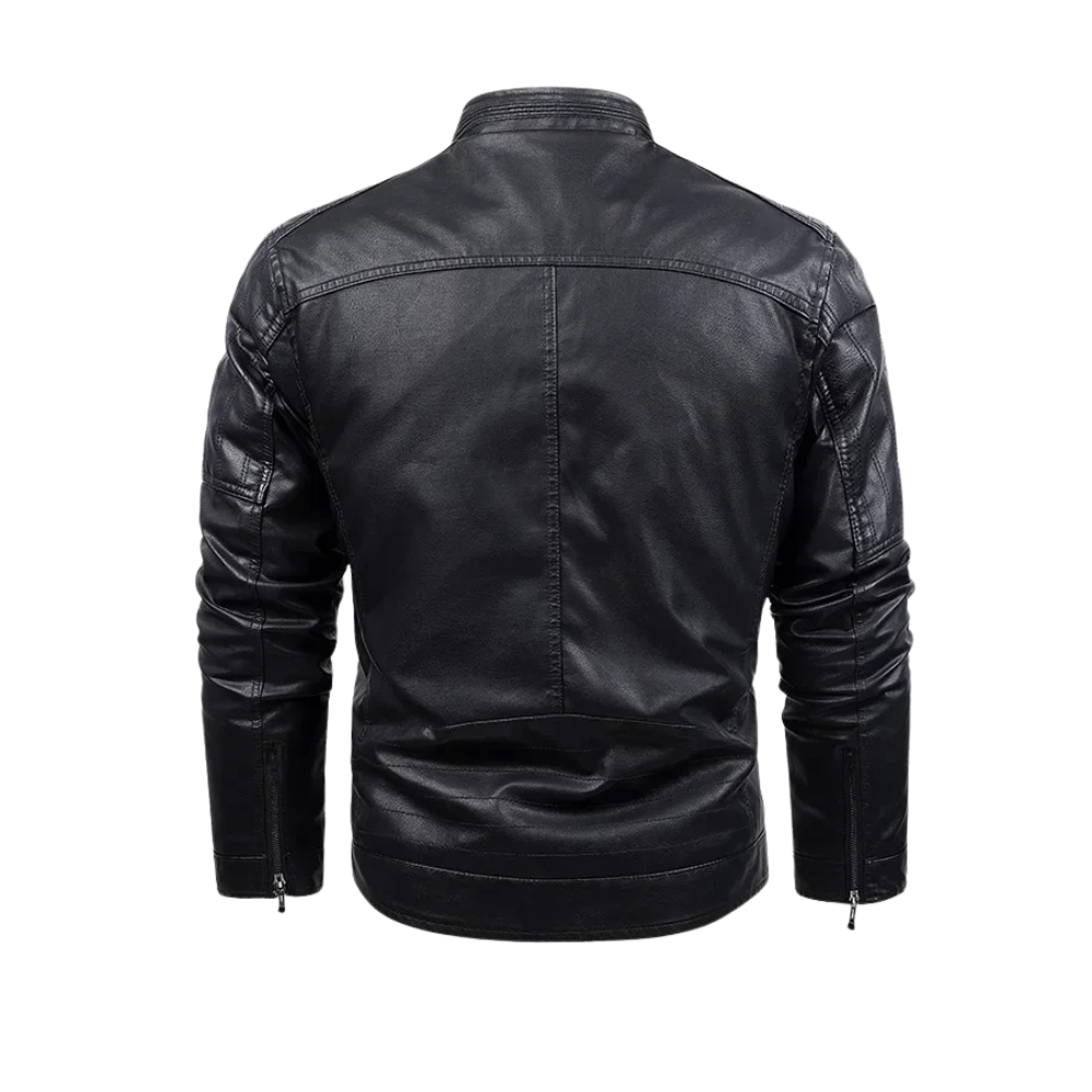 Olivia Sydney - Retro Wool Lined Leather Jacket