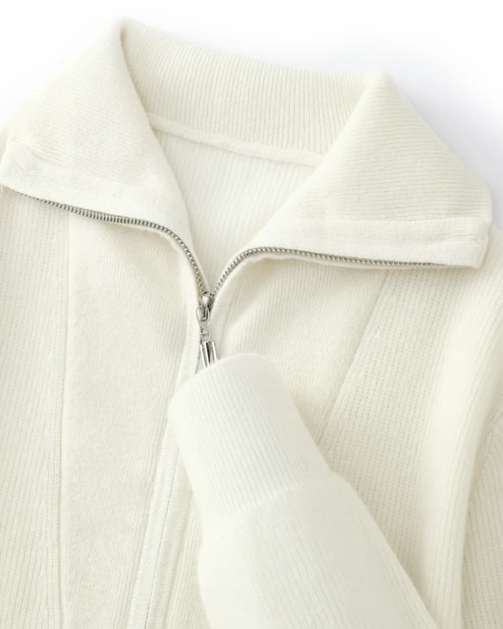 Olivia Sydney - Cashmere Half-Zip Sweater