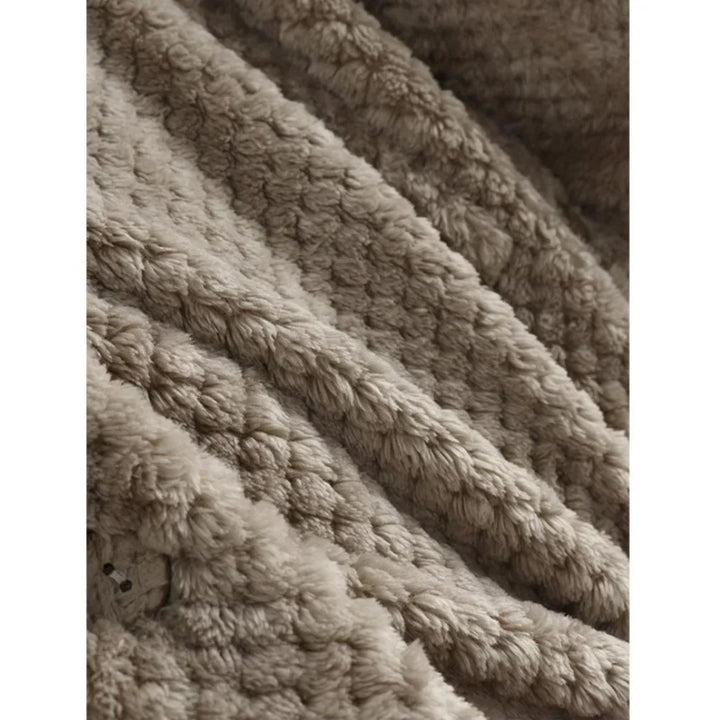 Olivia Sydney - Ribbed Hooded Coat