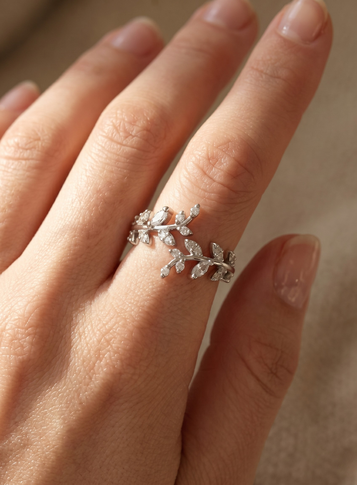 Olivia Sydney - Leaf Ring