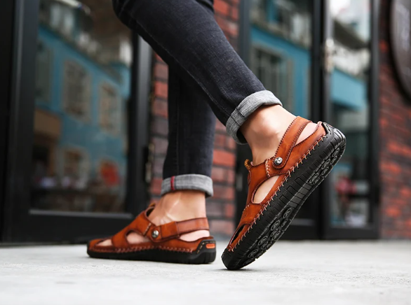 Olivia Sydney - Classic Leather Sandals