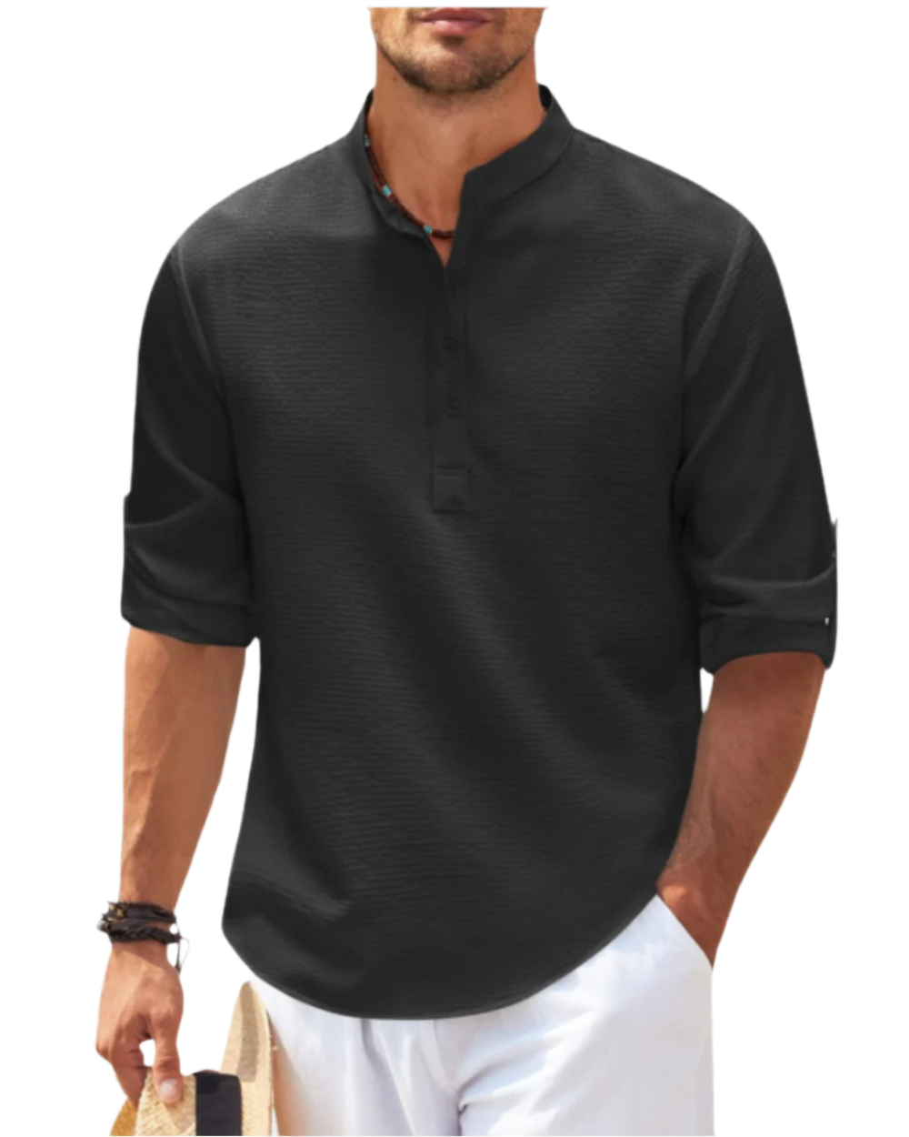 Olivia Sydney - Long Sleeve Polo Shirt
