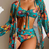 Glenda | Bikini s cvjetnom suknjom