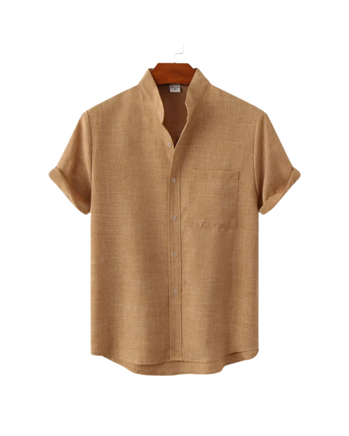 Olivia Sydney - Short Sleeve Linen Shirt