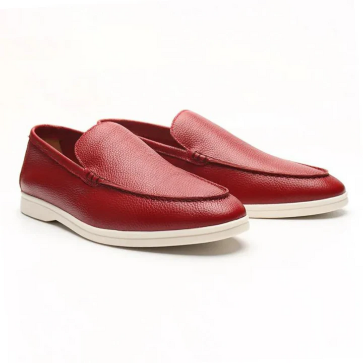 Olivia Sydney - Cowhide Leather Loafers