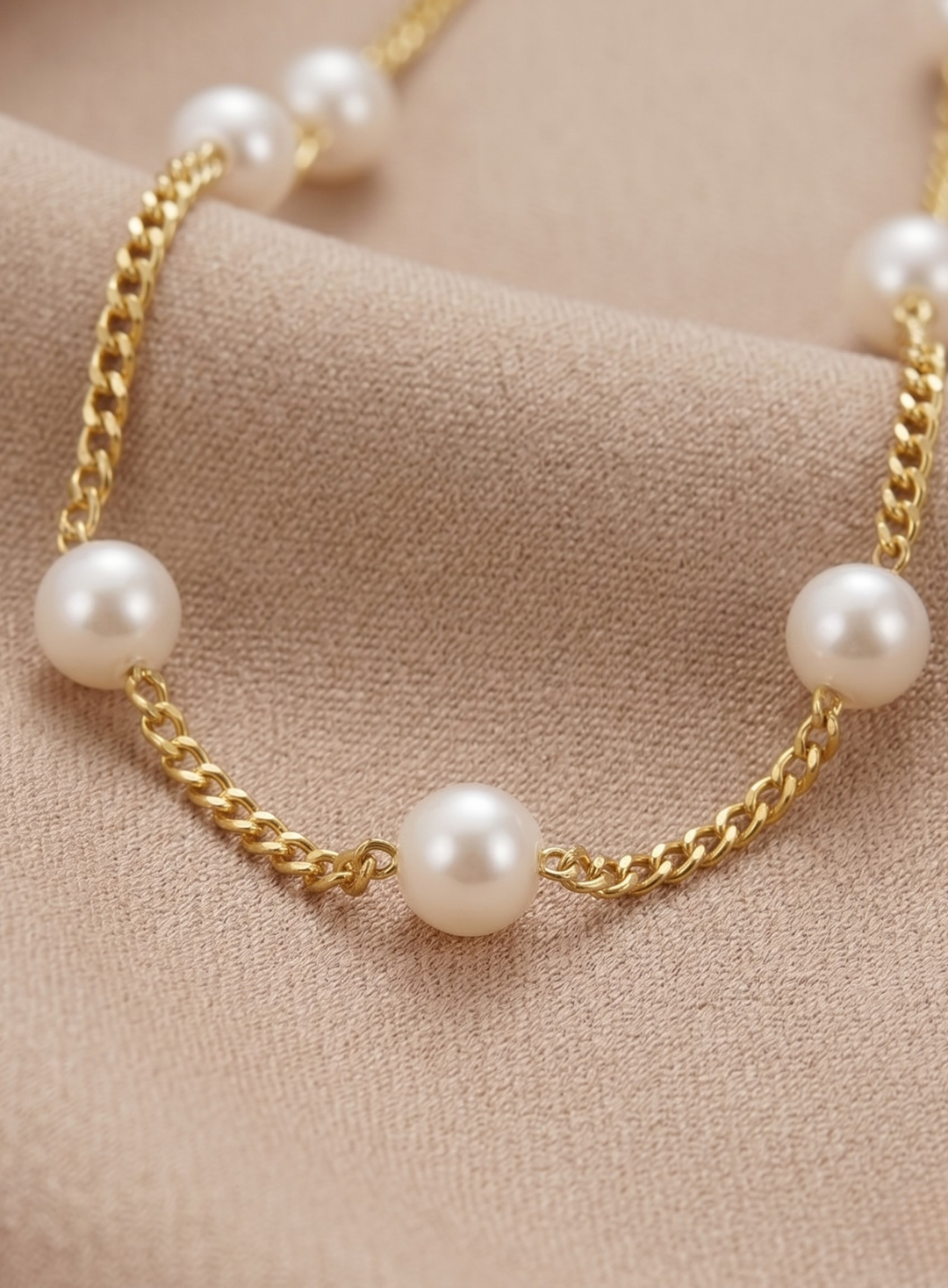 Olivia Sydney - Pearl Line Necklace