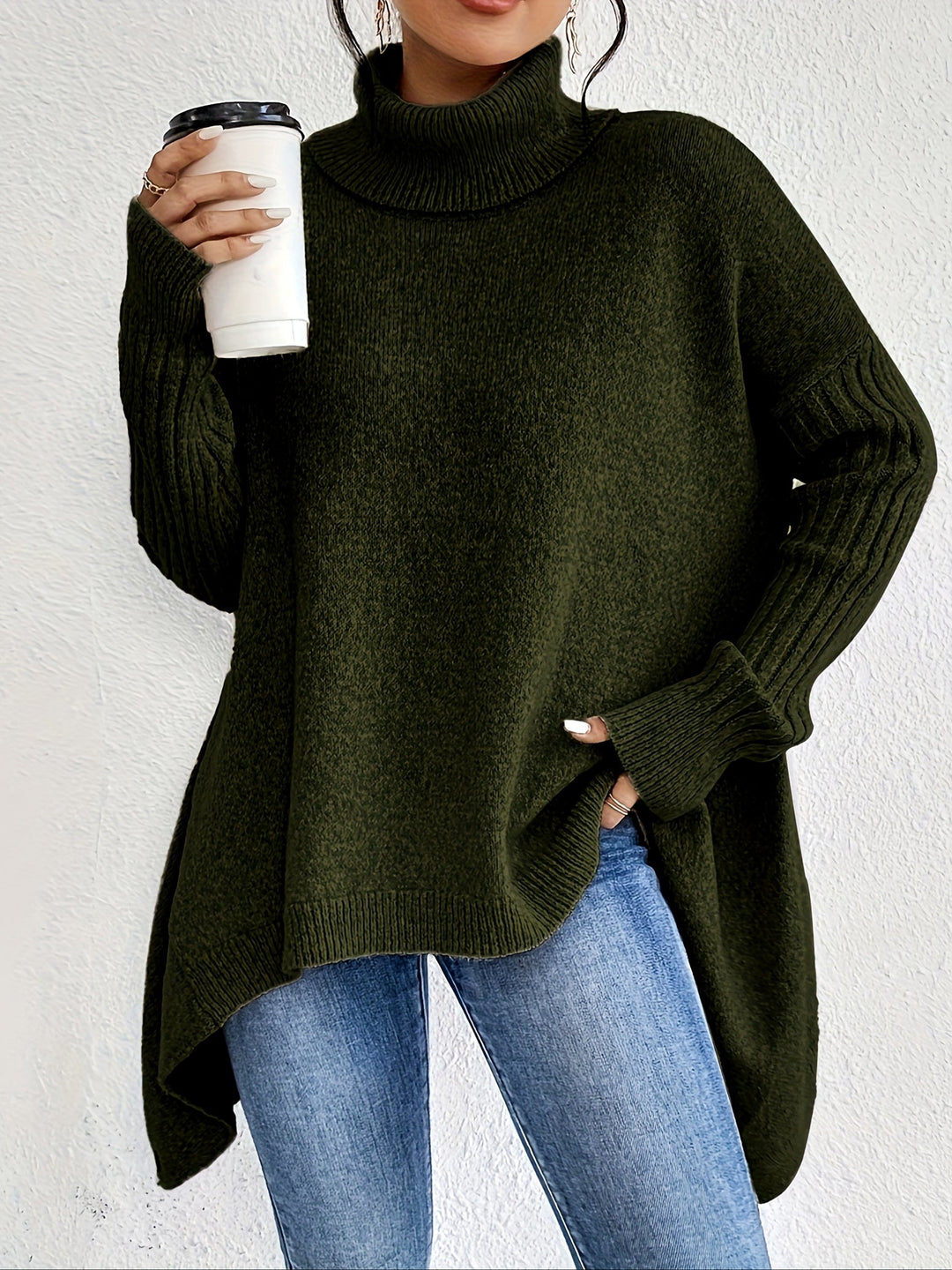 Olivia Sydney - Oversized Polo Shirt