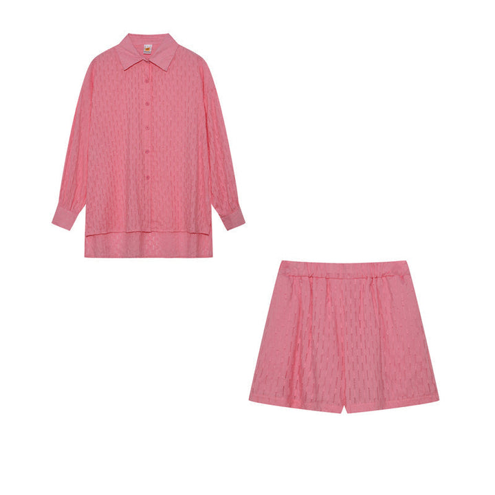 Olivia Sydney - Chic Shirt and Shorts Set
