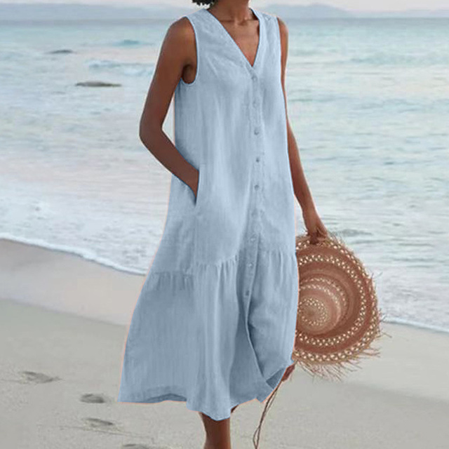 Olivia Sydney - V-Neck Dress