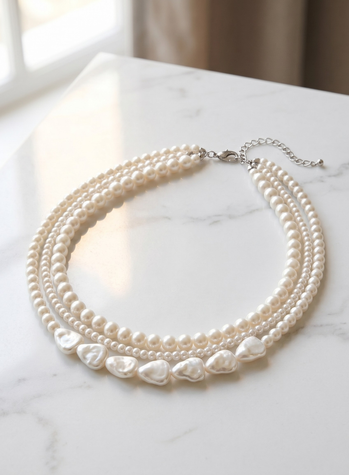 Olivia Sydney - Pearl Necklace
